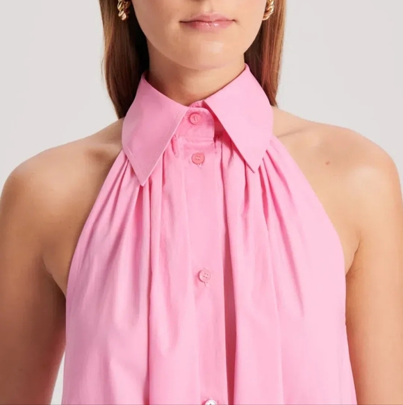 Scanlan Theodore The Parachute Sleeveless Shirt Dress - Picture 4 of 10